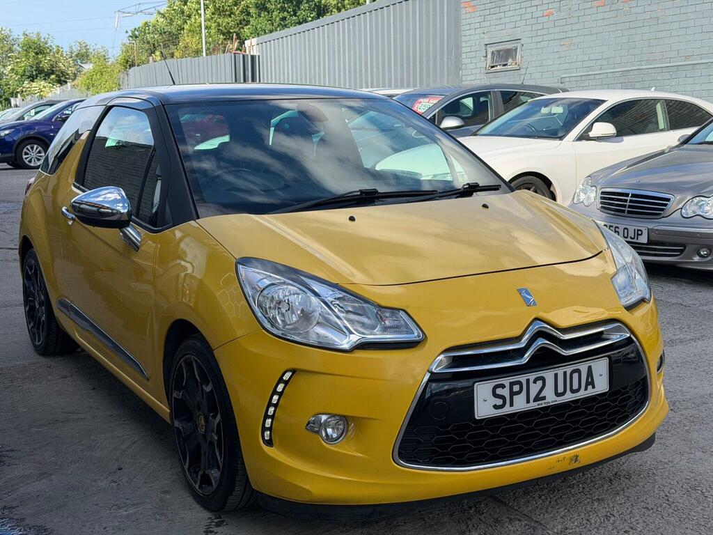 Citroen DS3 1.6 E-hdi Airdream Dsport Plus Euro 5 Ss Yellow #3