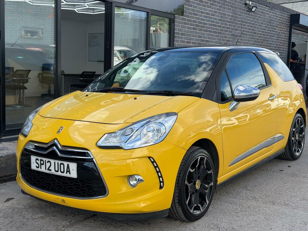 Citroen DS3 1.6 E-hdi Airdream Dsport Plus Euro 5 Ss Yellow