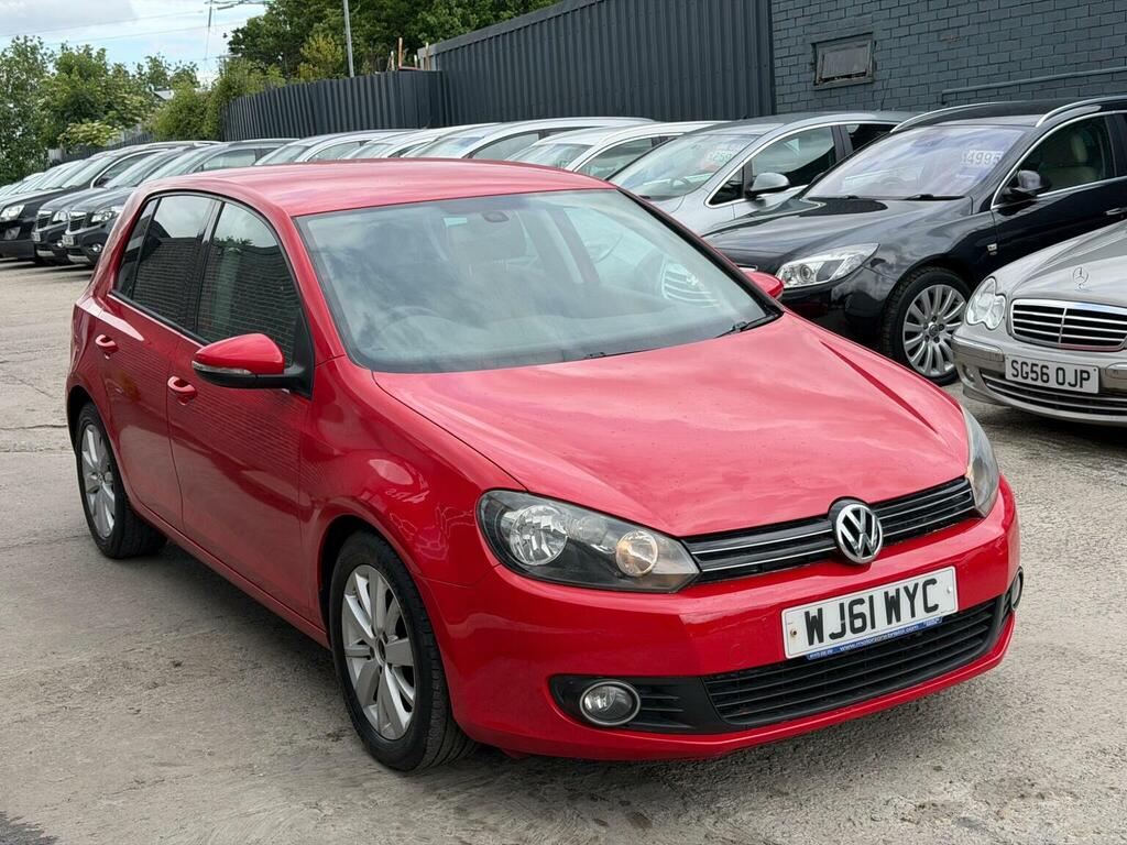 Volkswagen Golf 1.6 Tdi Bluemotion Tech Match Euro 5 Ss Red #3