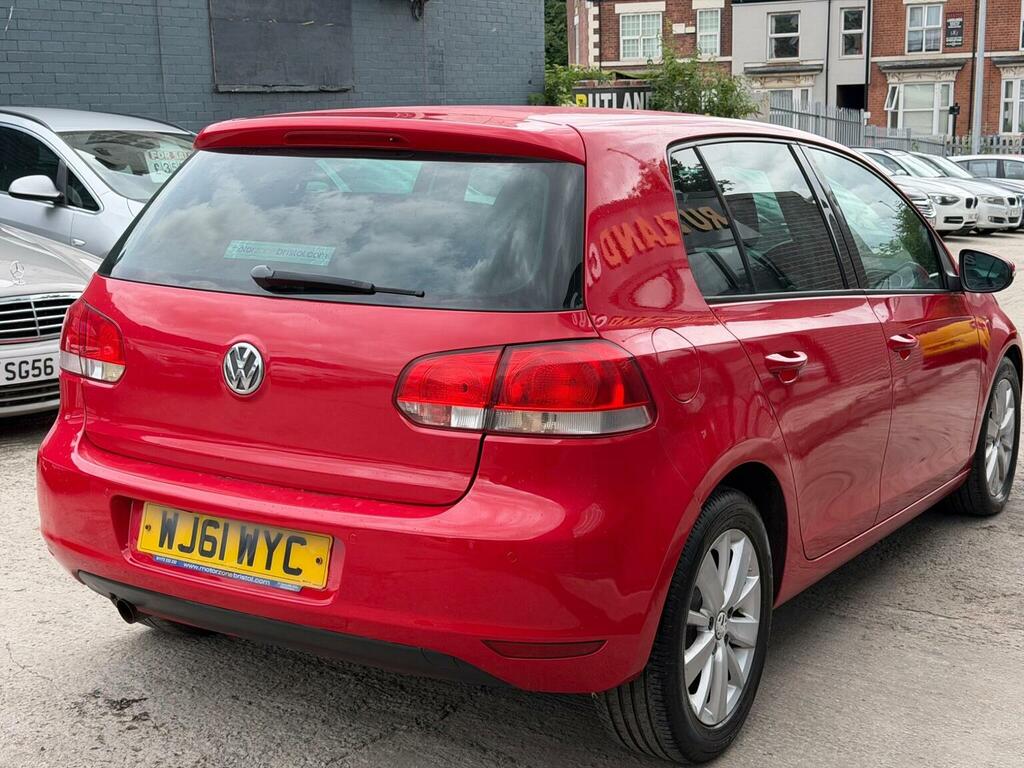 Volkswagen Golf 1.6 Tdi Bluemotion Tech Match Euro 5 Ss Red #4