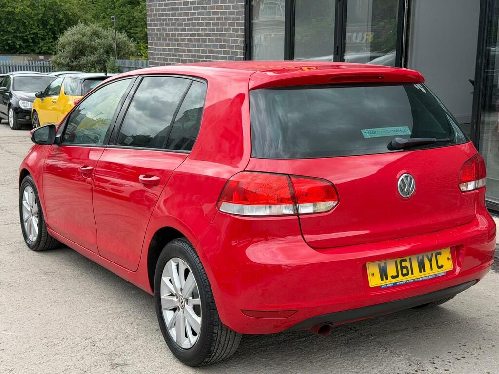 Volkswagen Golf 1.6 Tdi Bluemotion Tech Match Euro 5 Ss Red #6