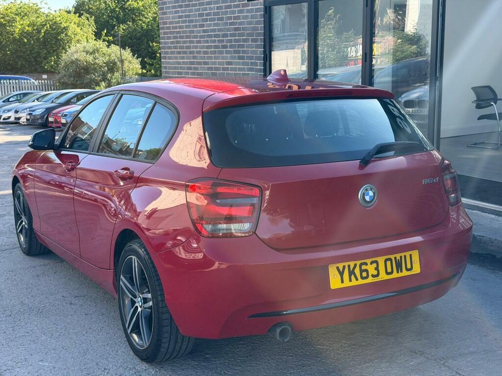 BMW 1 Series 2.0 116D Sport Euro 5 Ss YK63OWU Red #6