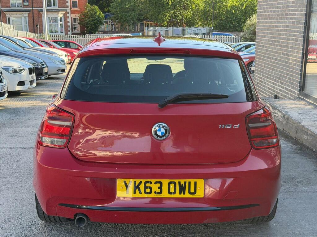 BMW 1 Series 2.0 116D Sport Euro 5 Ss YK63OWU Red #5