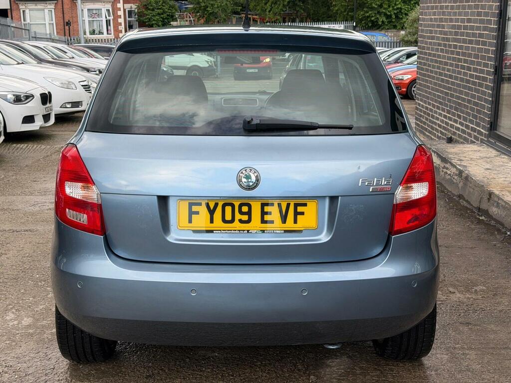 Skoda Fabia 2 Blue #5