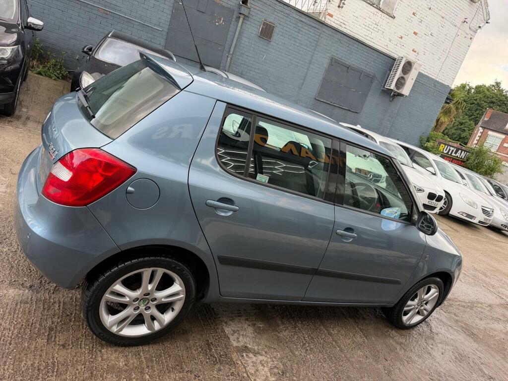 Skoda Fabia 2 Blue #7