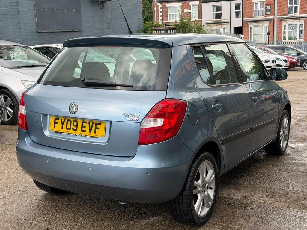 Skoda Fabia 2 Blue #4