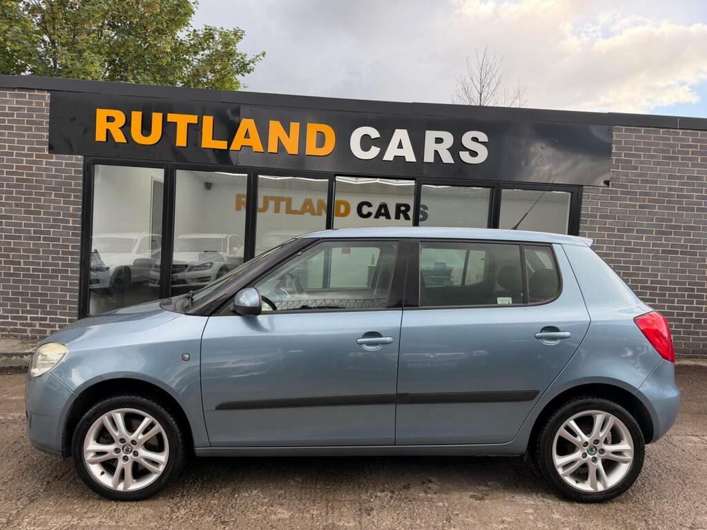 Skoda Fabia 2 Blue #6