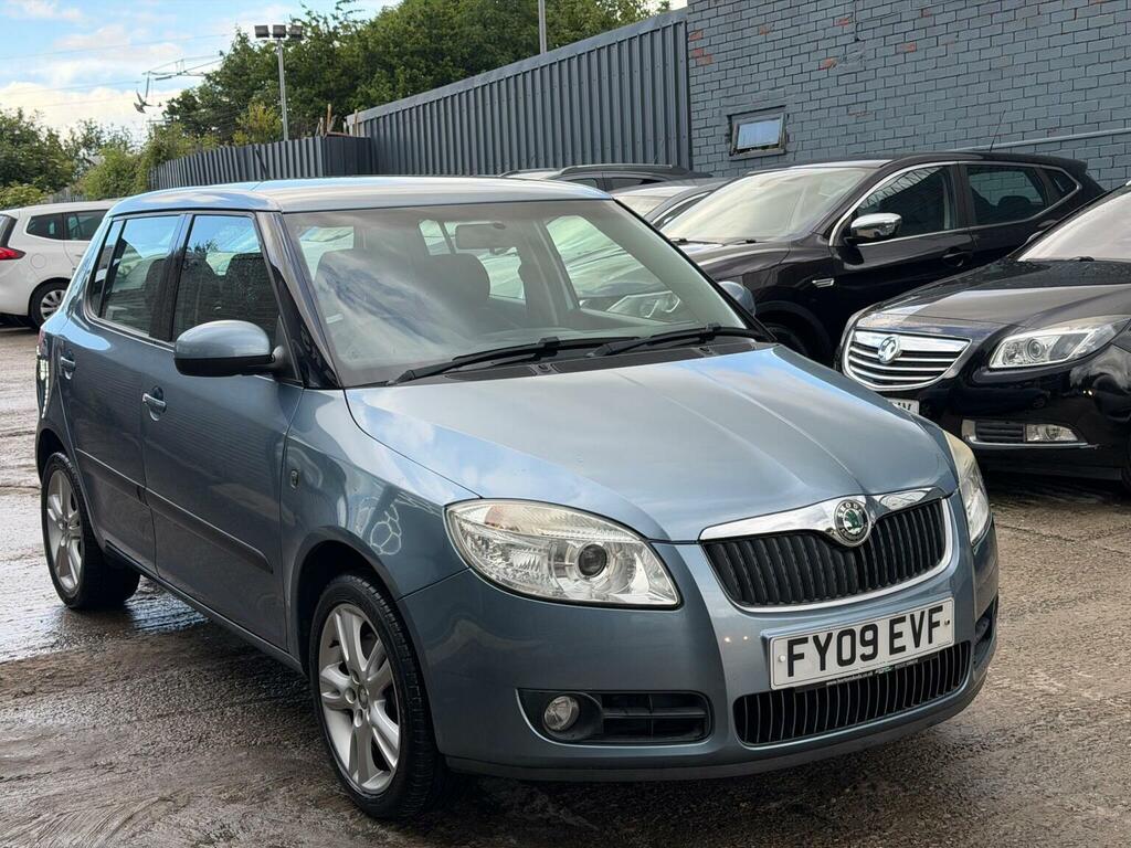 Skoda Fabia 2 Blue #3