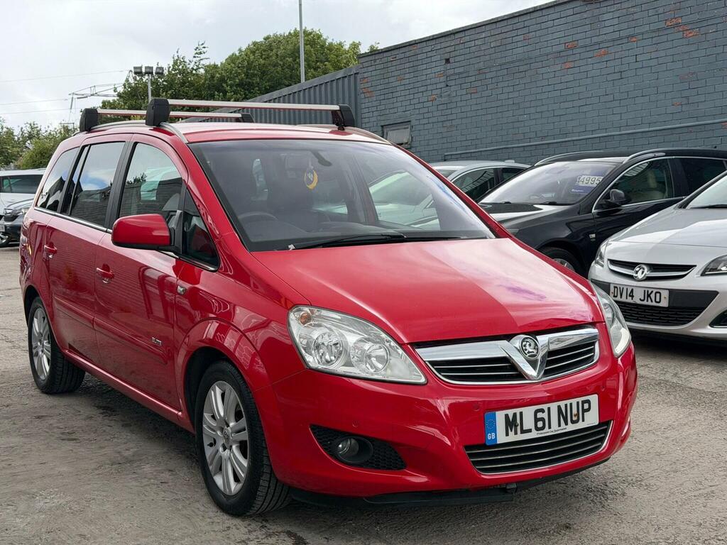 Vauxhall Zafira 1.7 Cdti Ecoflex Elite Euro 5 Red #2