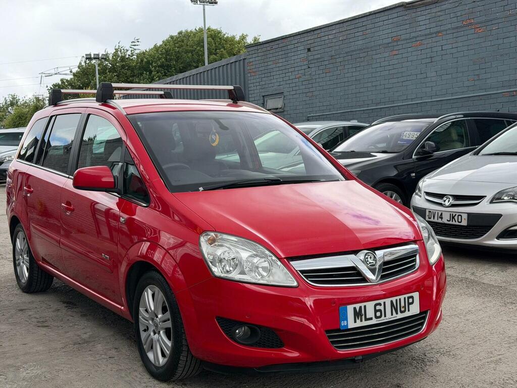 Vauxhall Zafira 1.7 Cdti Ecoflex Elite Euro 5 Red #5