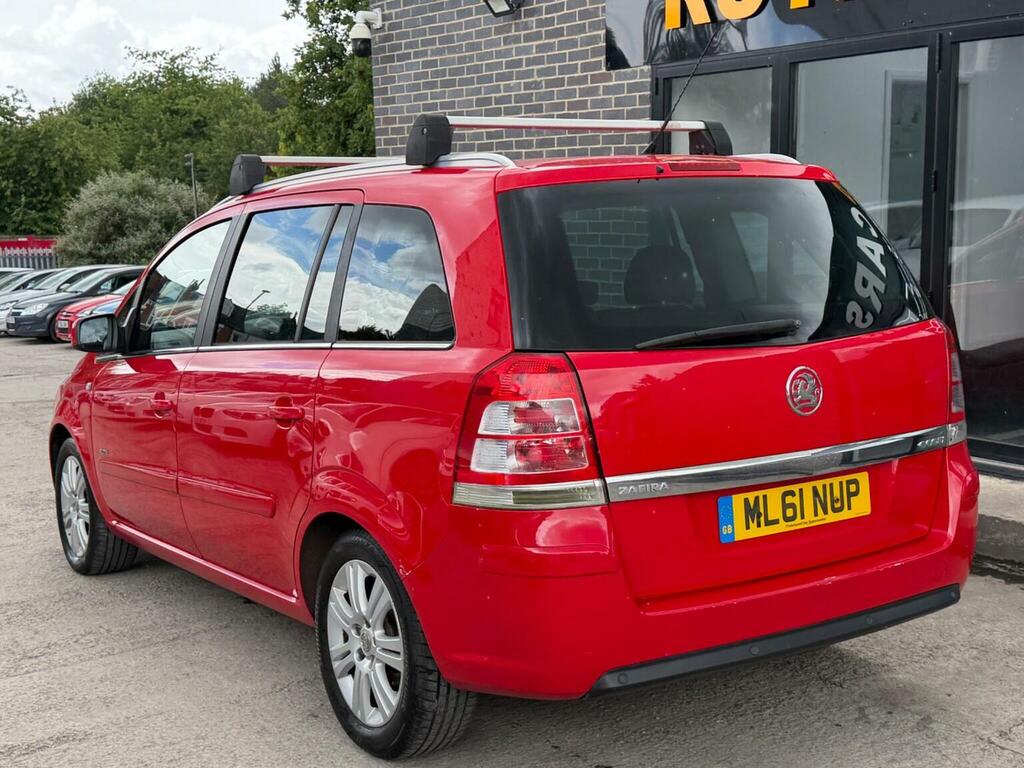 Vauxhall Zafira 1.7 Cdti Ecoflex Elite Euro 5 Red #4