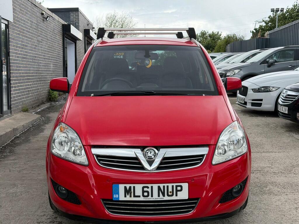 Vauxhall Zafira 1.7 Cdti Ecoflex Elite Euro 5 Red #3