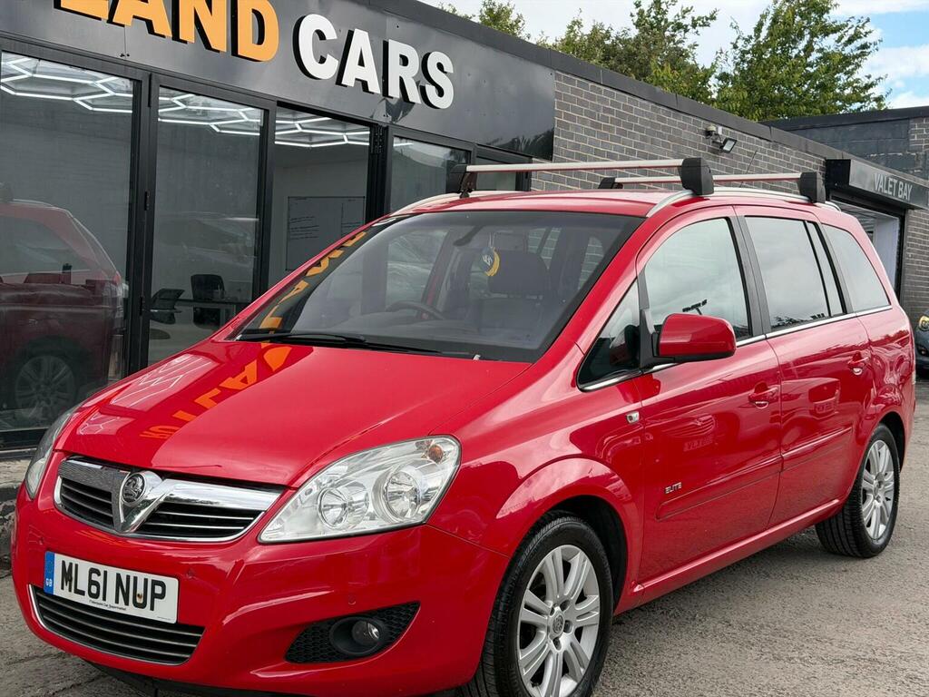 Vauxhall Zafira 1.7 Cdti Ecoflex Elite Euro 5 Red