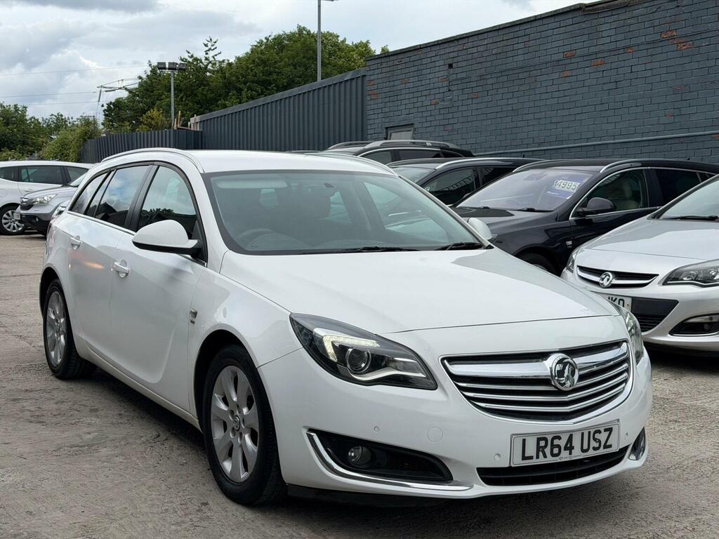 Vauxhall Insignia 2.0 Cdti Ecoflex Sri Nav Sports Tourer Euro 5 Ss White #5