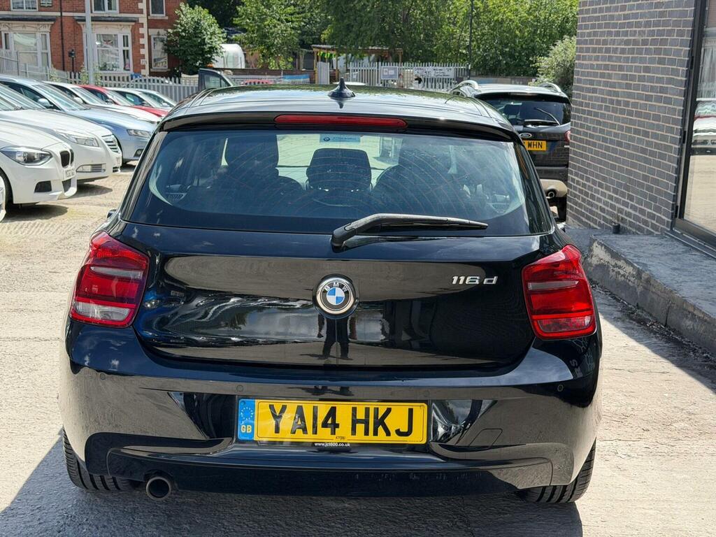BMW 1 Series 2.0 116D Sport Euro 5 Ss Black #5
