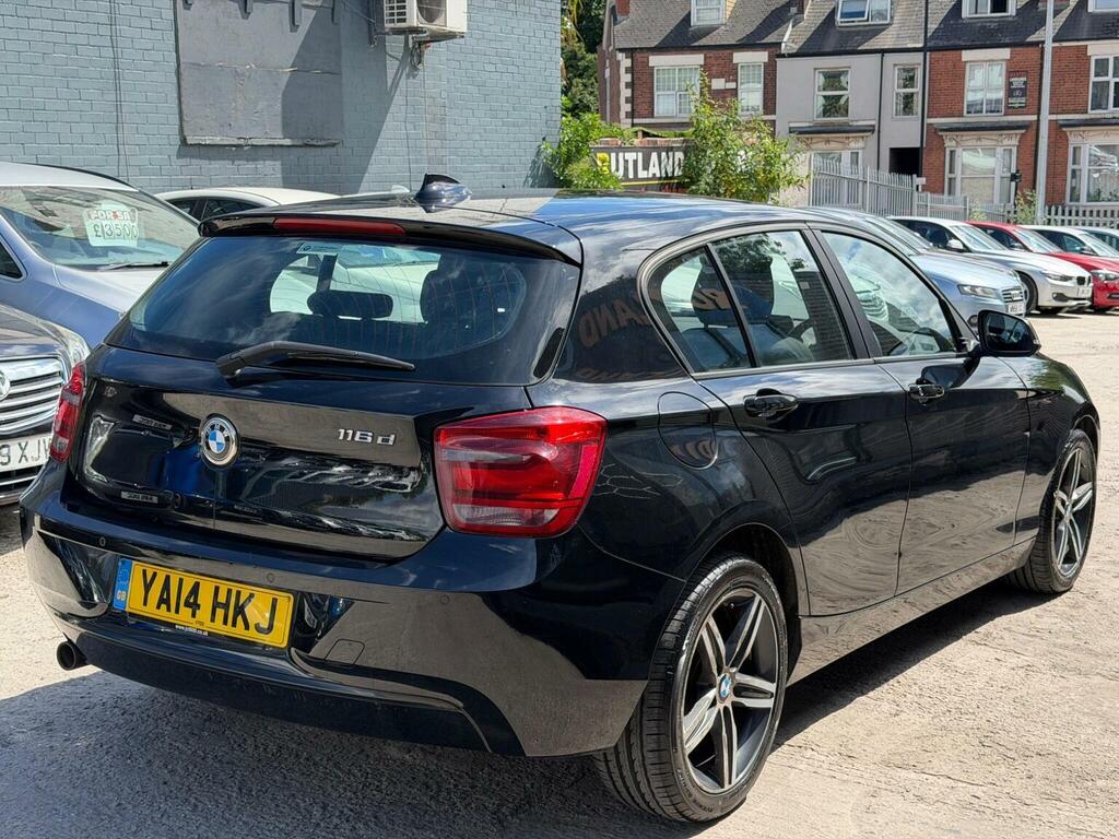 BMW 1 Series 2.0 116D Sport Euro 5 Ss Black #4