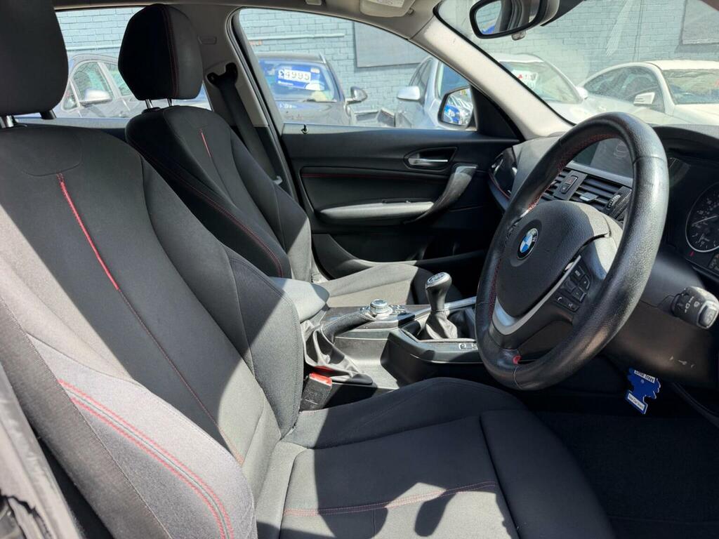 BMW 1 Series 116D M Sport White #10