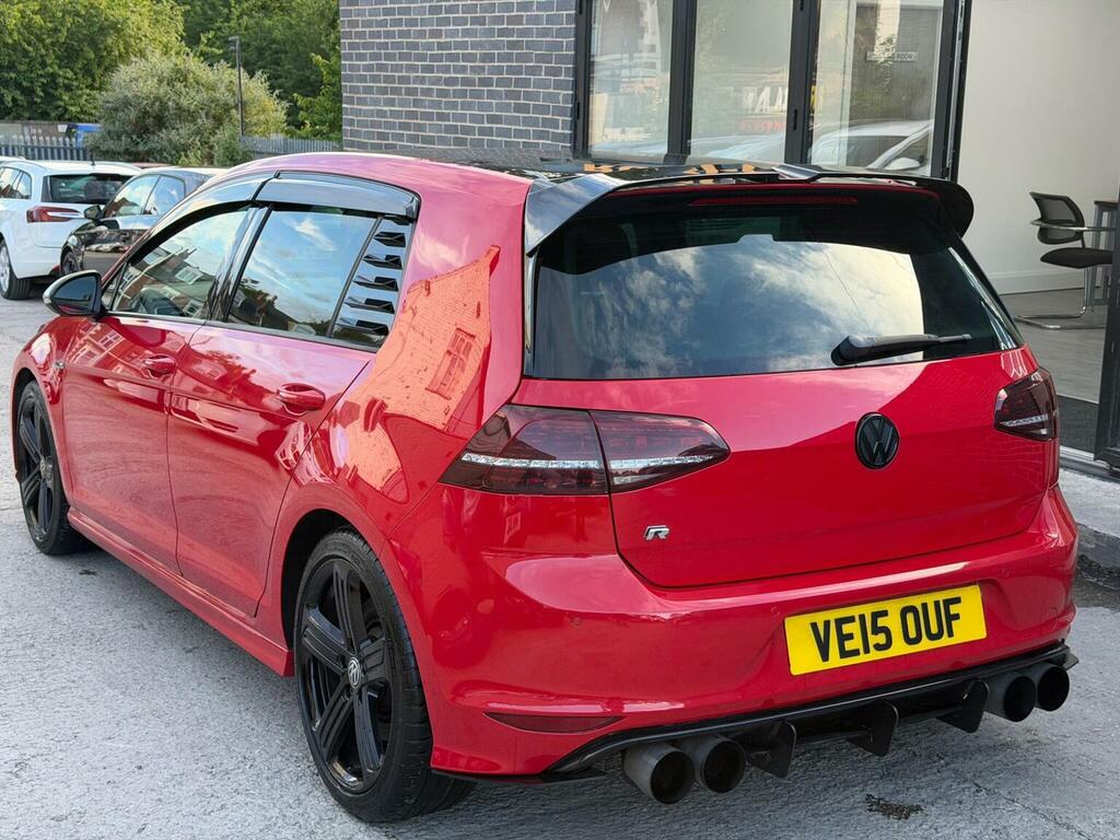 Volkswagen Golf 2.0 Tsi Bluemotion Tech R 4Motion Euro 6 Ss Red #5