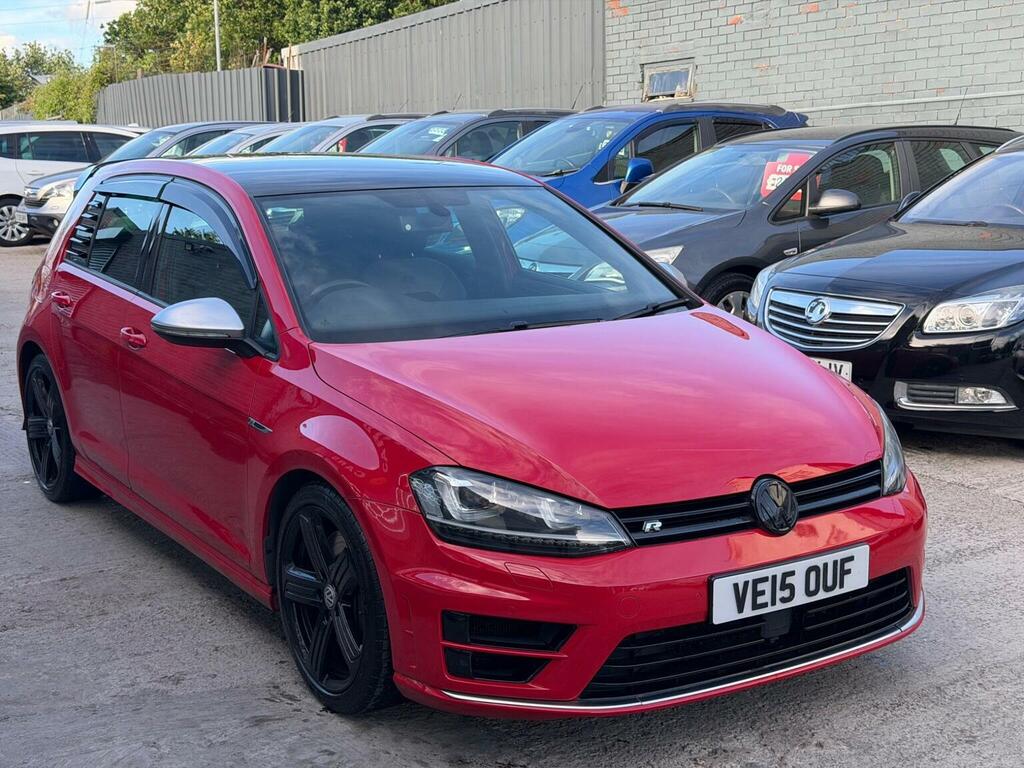 Volkswagen Golf 2.0 Tsi Bluemotion Tech R 4Motion Euro 6 Ss Red #3