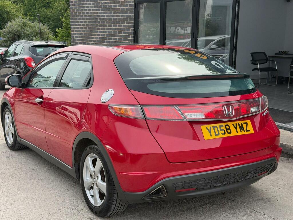 Honda Civic 1.8 I-vtec Es Red #6