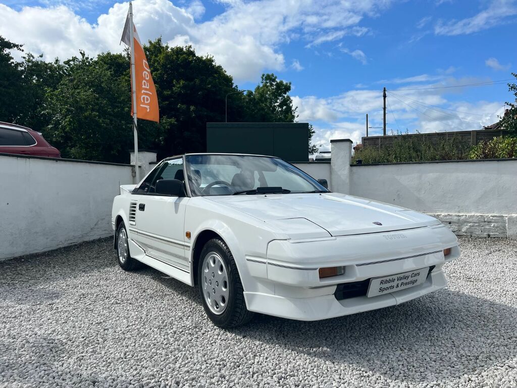 Toyota MR2 Sports 1.6 16V Twin Cam T-bar 1988 White