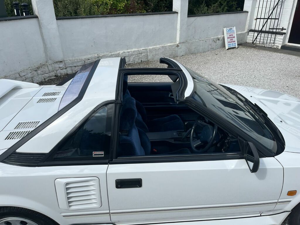 Toyota MR2 Sports 1.6 16V Twin Cam T-bar 1988 White #6