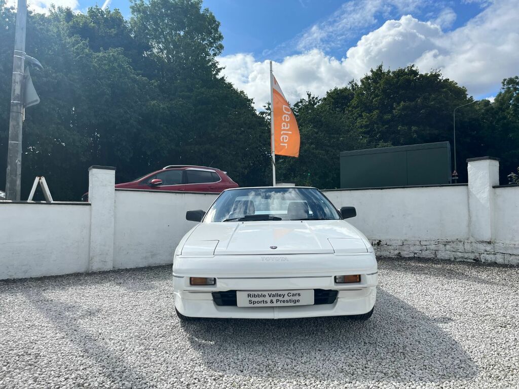 Toyota MR2 Sports 1.6 16V Twin Cam T-bar 1988 White #2