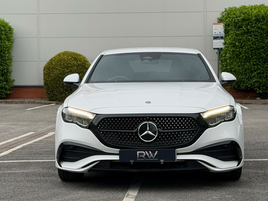 Mercedes-Benz E Class 2.0 E200h Mhev Amg Line Saloon Hybrid G White #2