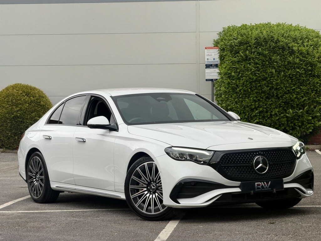 Mercedes-Benz E Class 2.0 E200h Mhev Amg Line Saloon Hybrid G White