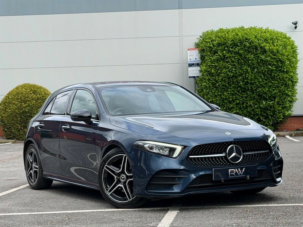 Mercedes-Benz A Class 1.3 Amg Line Premium 7G-dct Euro 6 Ss KN23ZGZ Blue
