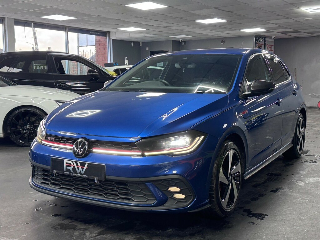 Volkswagen Polo 2.0 Tsi Gti Hatchback Dsg Euro 6 Ss Blue #6