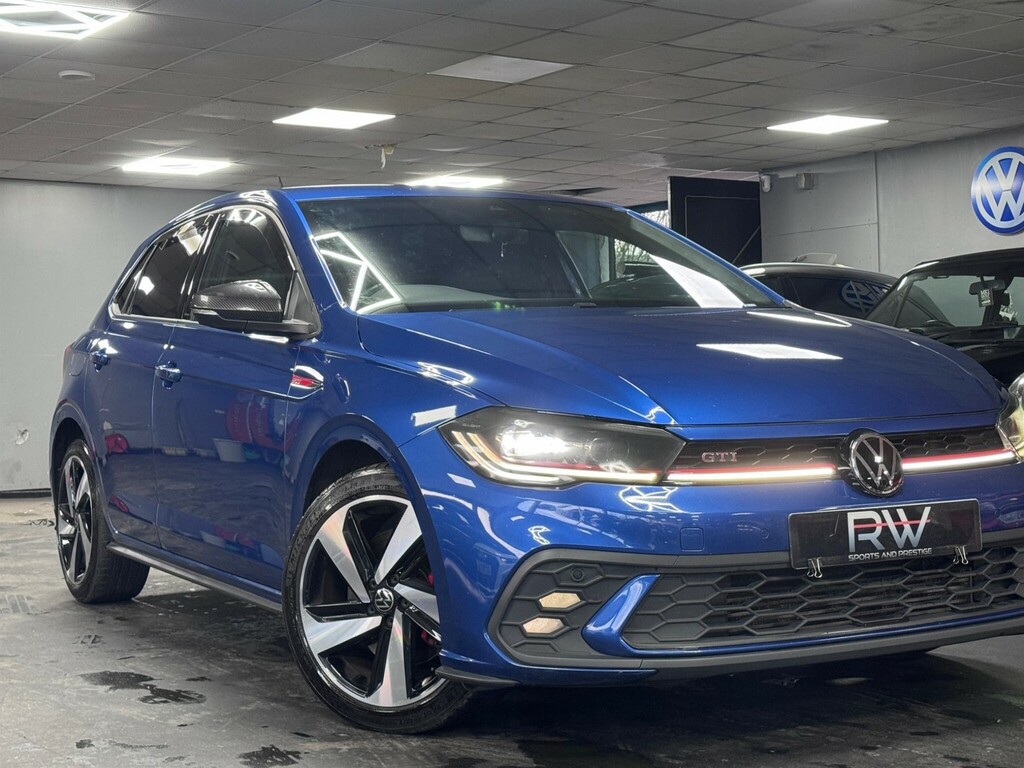 Volkswagen Polo 2.0 Tsi Gti Hatchback Dsg Euro 6 Ss Blue #4