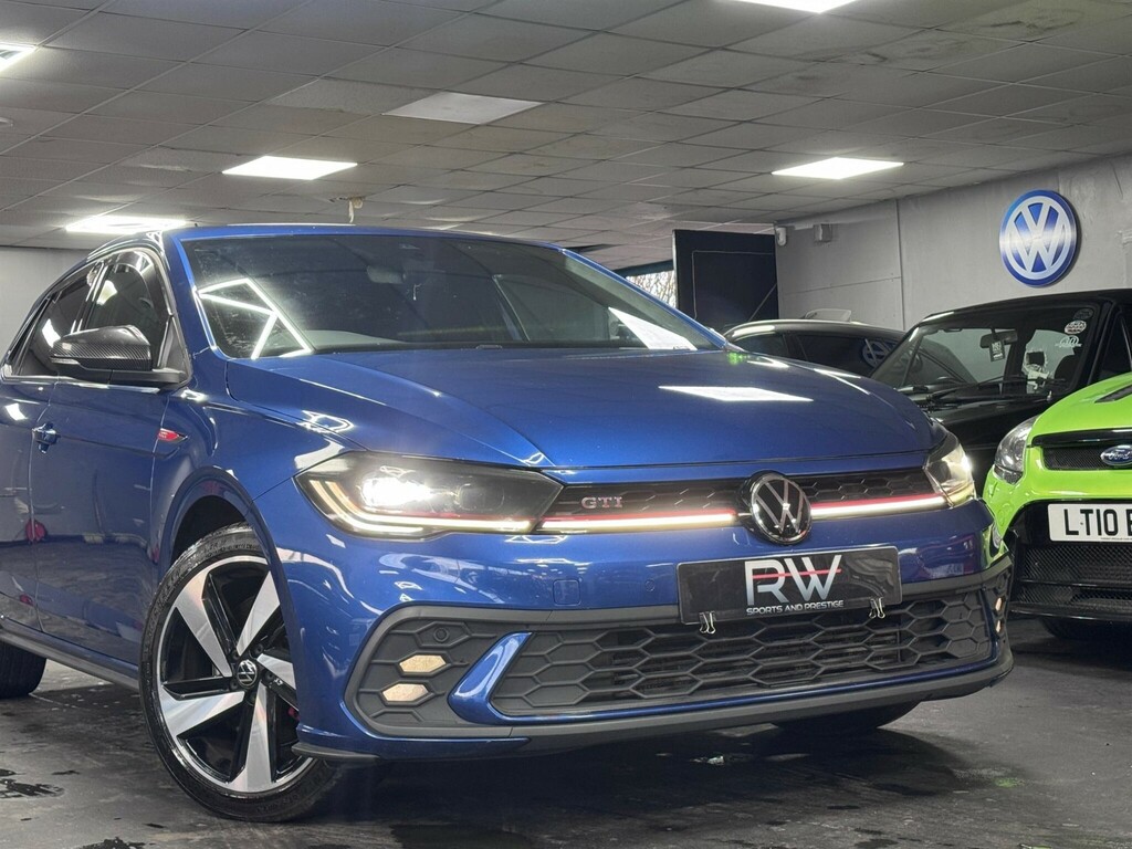 Volkswagen Polo 2.0 Tsi Gti Hatchback Dsg Euro 6 Ss Blue #3