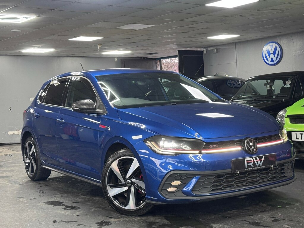 Volkswagen Polo 2.0 Tsi Gti Hatchback Dsg Euro 6 Ss Blue #2