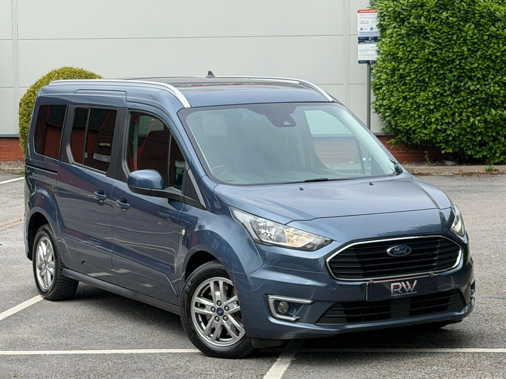 Ford Grand Tourneo Connect 1.5 Ecoblue 120 Titanium Powershift Blue #9