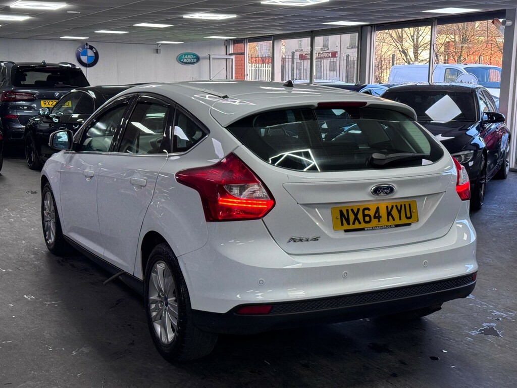 Ford Focus 1.6 Titanium Navigator Powershift Euro 5 NX64KYU White #6
