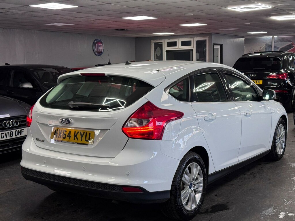 Ford Focus 1.6 Titanium Navigator Powershift Euro 5 NX64KYU White #3