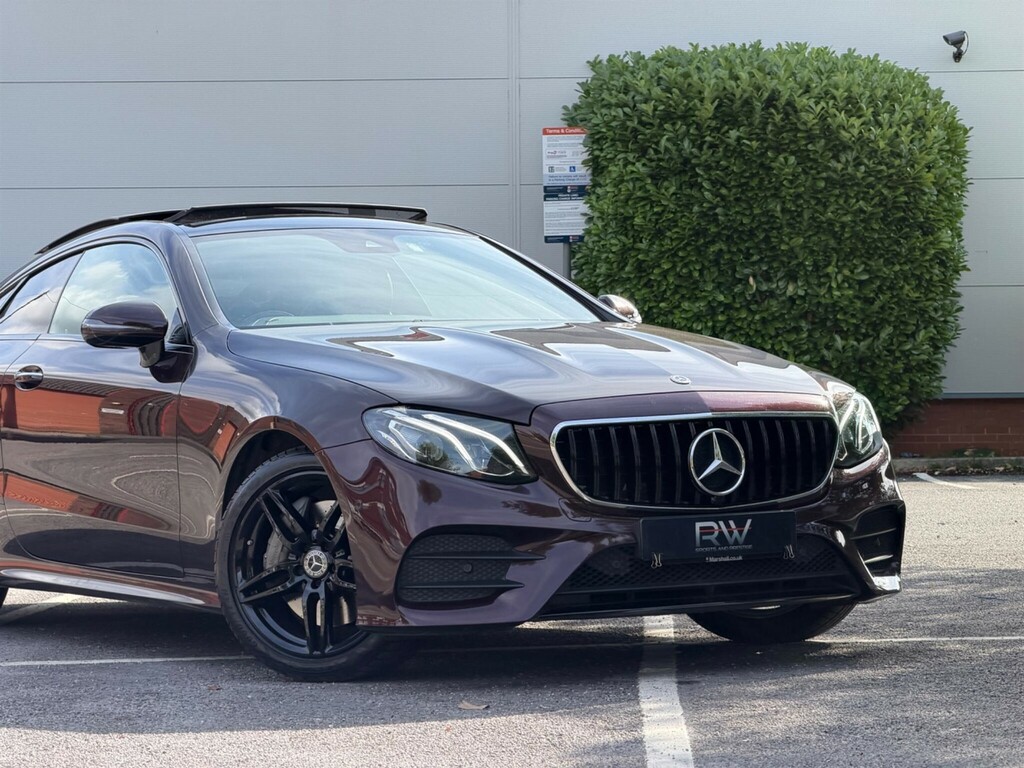 Mercedes-Benz E Class 2.0 Amg Line Premium G-tronic Euro 6 Ss DS19NZK Red #2