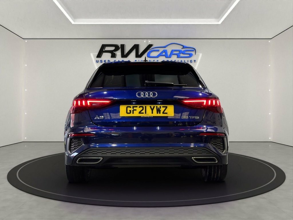 Audi A3 1.5L S Line GF21YWZ Blue #3