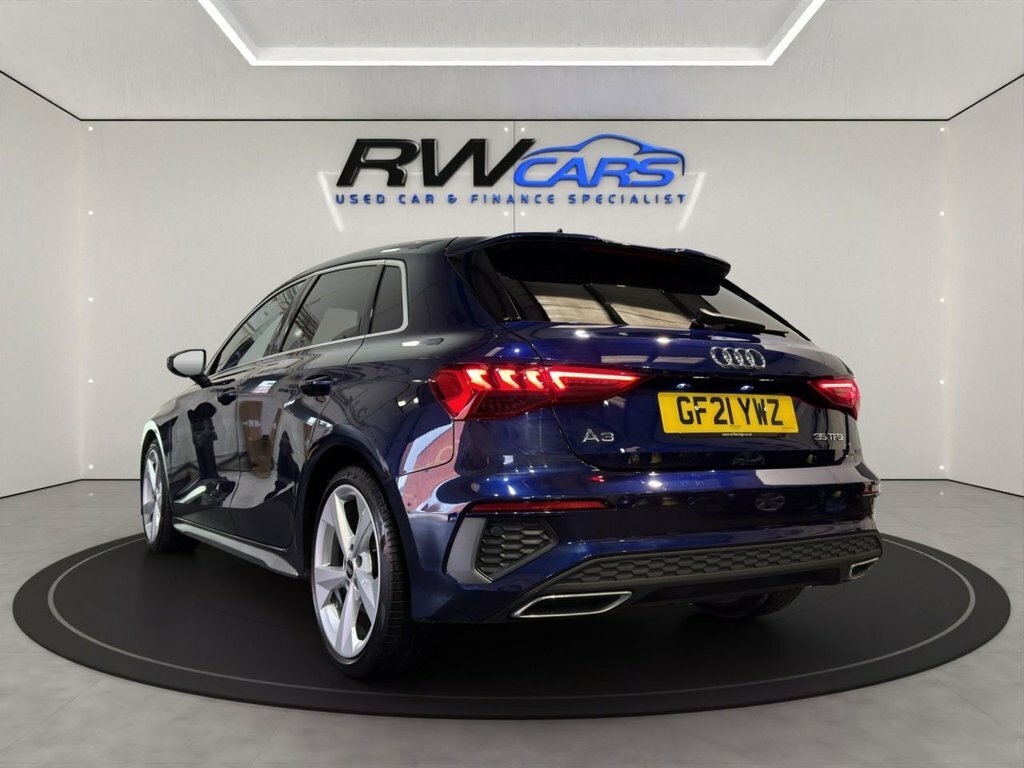 Audi A3 1.5L S Line GF21YWZ Blue #2