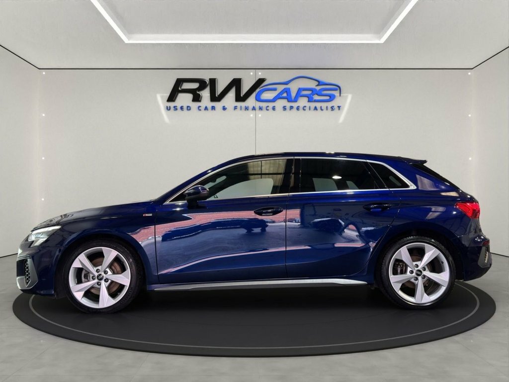 Audi A3 1.5L S Line Blue