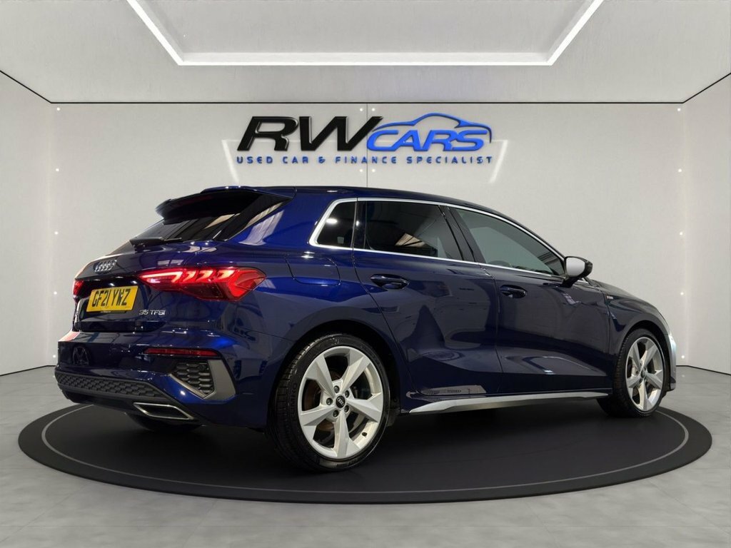 Audi A3 1.5L S Line GF21YWZ Blue #4