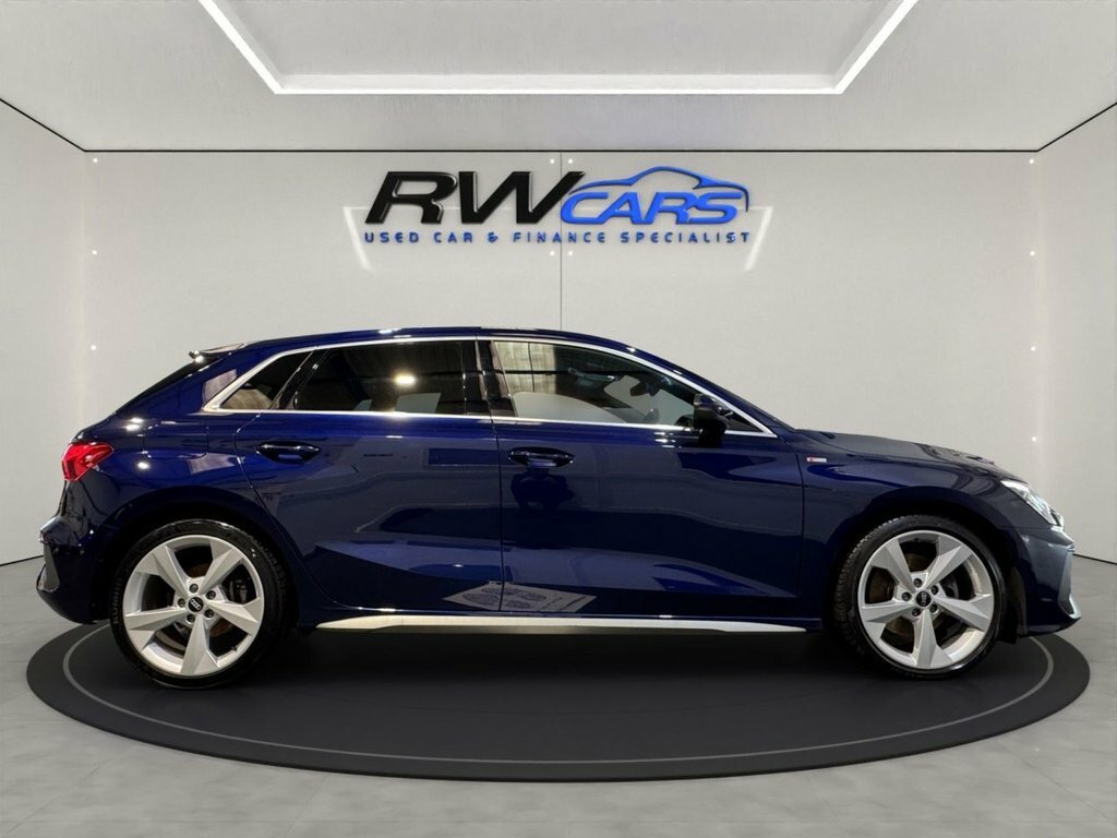 Audi A3 1.5L S Line GF21YWZ Blue #5