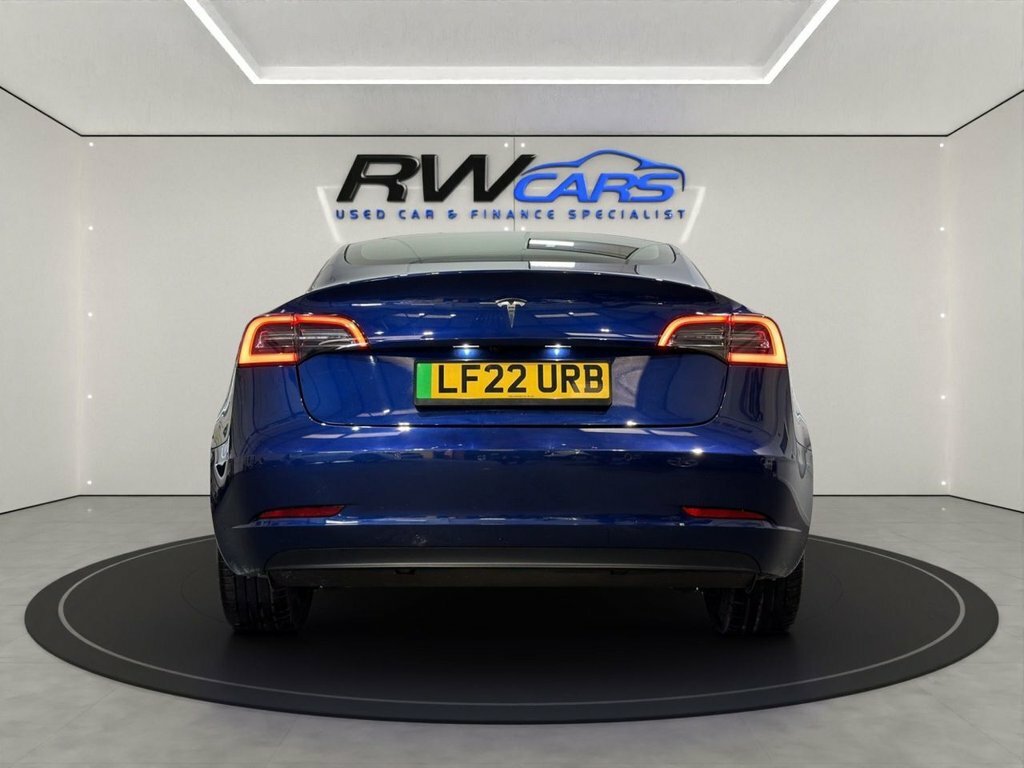 Tesla Model 3 Saloon Blue #3