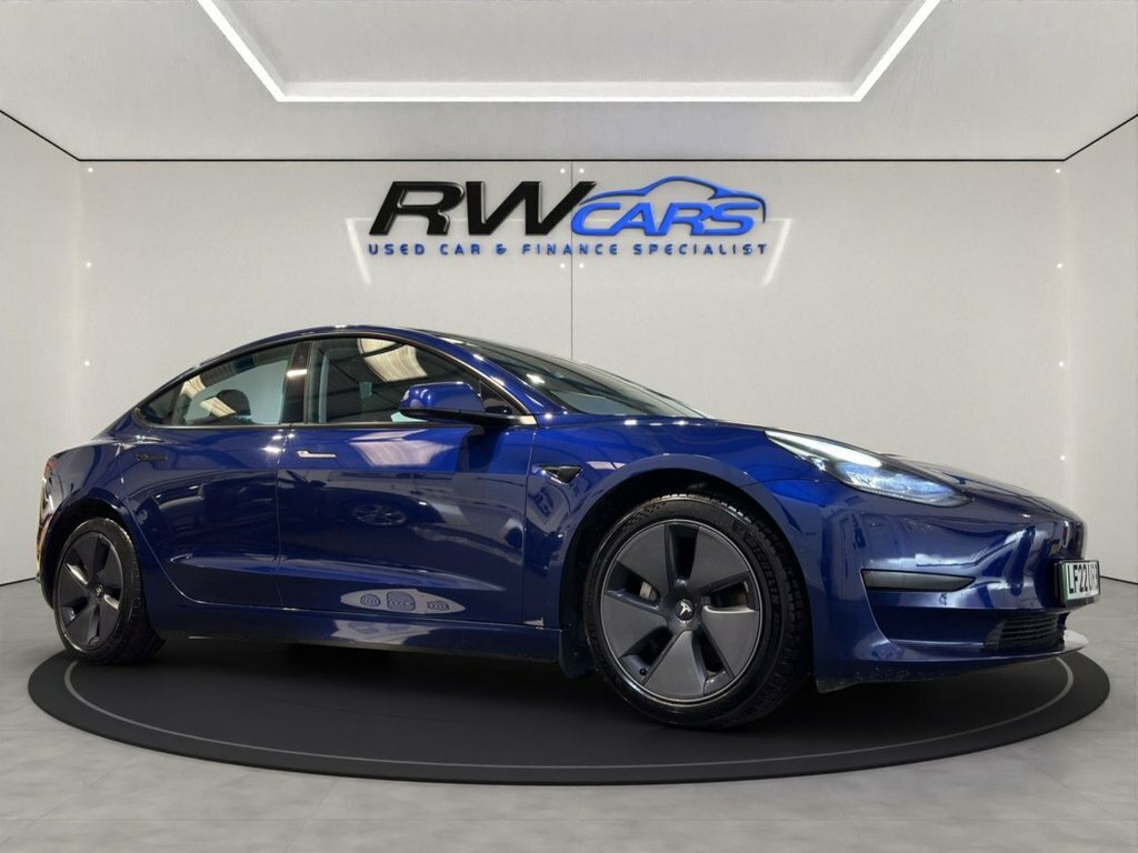 Tesla Model 3 Saloon Blue #6