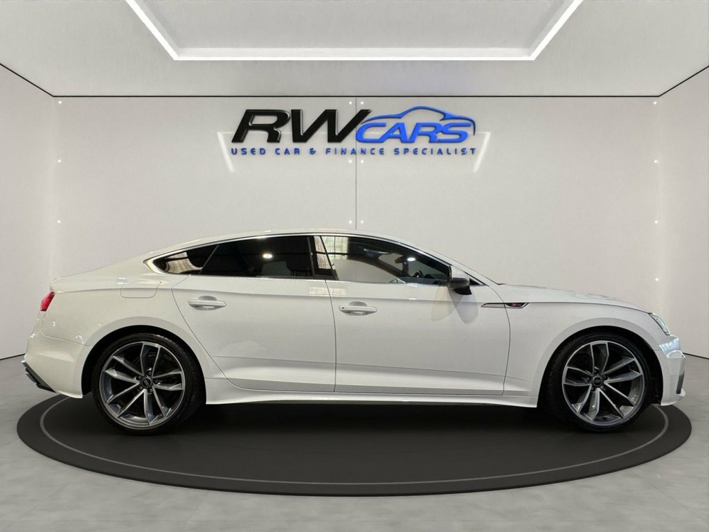 Audi A5 2L S Line White #5