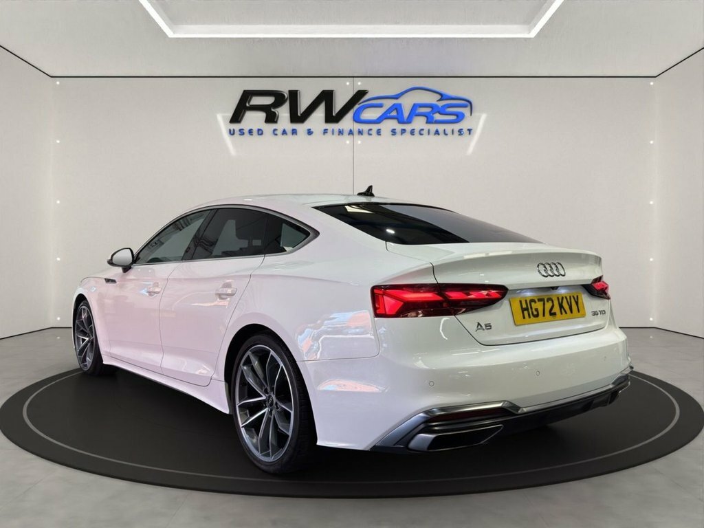 Audi A5 2L S Line White #2