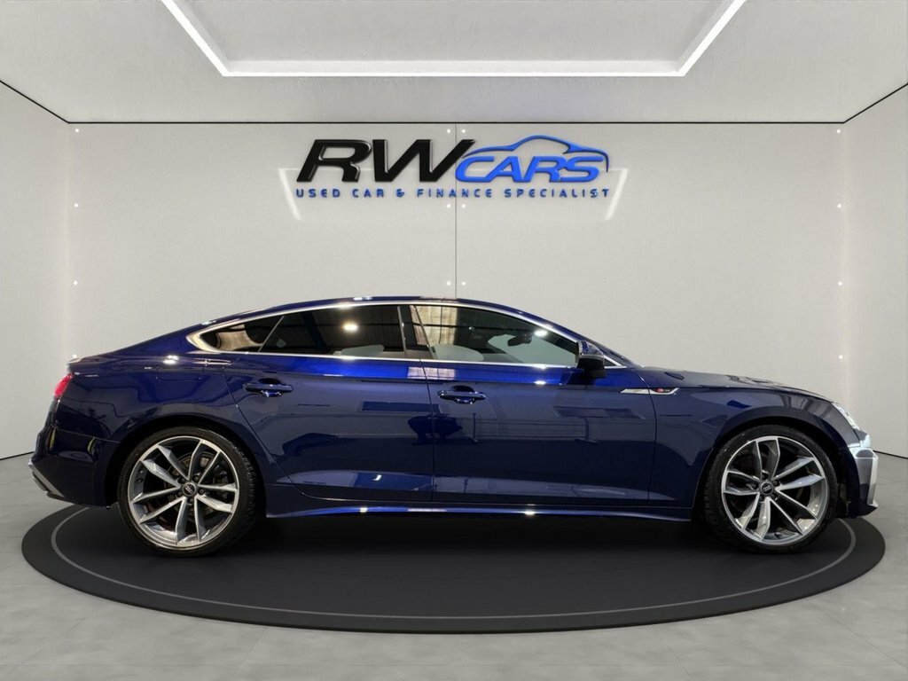 Audi A5 2L S Line Blue #6