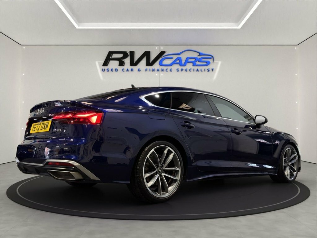 Audi A5 2L S Line Blue #5