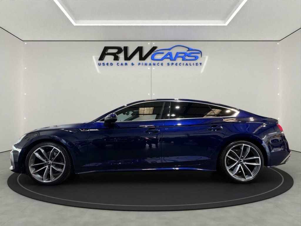 Audi A5 2L S Line Blue #2
